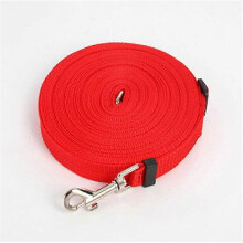 (Red, 50m) Adjustable Dog Training Leash Rope, Multiple Length Options 10m 15m 20m 30m 50m, Safe for Outdoor Walking
```