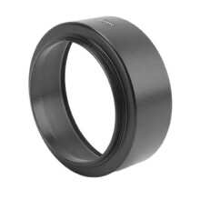 (49mm) Pare-soleil métallique noir pour objectif 55 mm, compatible avec les objectifs 55 mm. Réduit les reflets parasites et améliore le contraste.