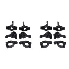 2X for 1251 Front Wheel 1252 Rear Wheel 1253 C-Shaped RC Car Accessory Set for 1:14 Vehicle 144001