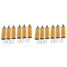 12Pcs Oil Filter for Grand Cherokee WK2 2010 -2019 / 2014-2017 3604CC Engine 68191349AA 68191349AC