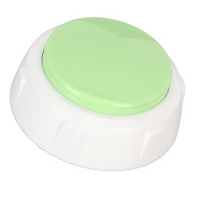 (Green) Tlačidlo pre psa s 30-sekundovým hlasovým nahrávaním, svetelný dizajn, protišmyková základňa pre výcvik domácich zvierat