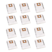 12 Pcs Universal Dry Vac Dust Bag 5 to 8 Gallon Vacuum Cleaners for 5-8 Gallon Ridgid VF Dust Bags