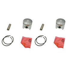 2X Two-Stroke 411 Lawn Mower Piston 40-6 Piston Set is Suitable for Robin 411 Lawn Mower Piston Assembly