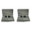 2X Backgammon Set - Classic 14.75 Inch Backgammon Sets for Adults Board Game for Antique Backgammon Set Set 2