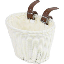Niños Bicicleta Cestas Handwoven Ciclismo Cesta Plástico Cargo Cesta