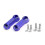 Motorcycle Rearview Mirror Riser Extender Adapter 10mm 8mm blue 1