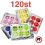 120pcs Mosquito Repellent Stickers Multicolor Free Shipping 1