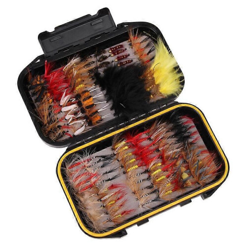 120PCS Set Bionic Fly Hook Lure Bait Hook Fishing Gear Not Specified