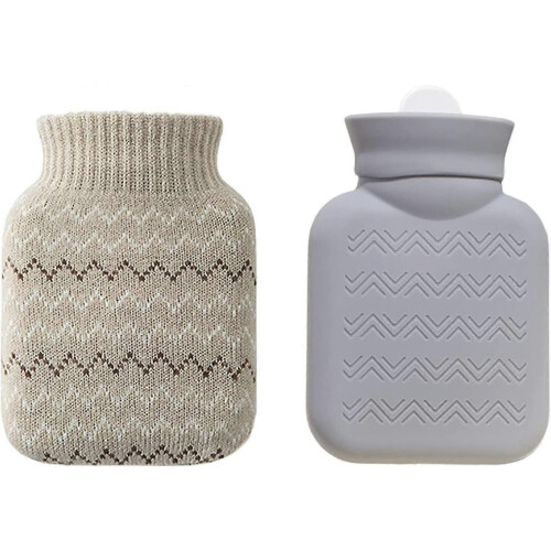 Small Grey Hot Water Bottle