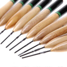 Lixada 10Uds 2g Pesca Flotadores Paulownia Madera Pesca Equipo Herramientas