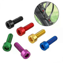 viti a brugola in alluminio per portaborraccia, accessori per bicicletta, 7 colori