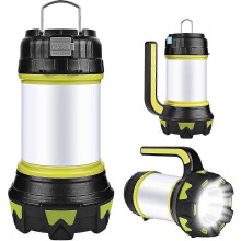 Torcia a LED da campeggio 360 6 modalità impermeabile portatile lanterna da appendere per campeggio, soccorso, garage