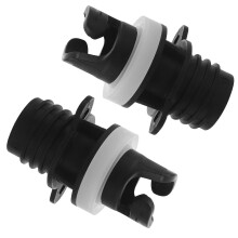 2uds SUP Bomba Válvula Adaptador para Inflable Barco Kayak Rápido Conectar & Fuerte Sellar