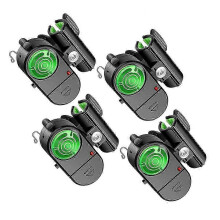 4Pcs Fishing Bite Alarm Sensitive Electronic Alarms Indicator Sound Bite Alert with LED