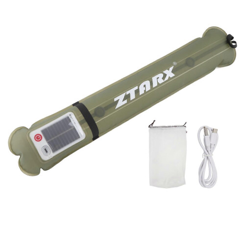 Solar USB Powered Inflatable Folding Camping Lamp Magnetic Powerful Outdoor