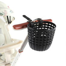 Niños Ajustable Plástico Tricycle manillar delantero Cesta Niños Toddlers Multicolor