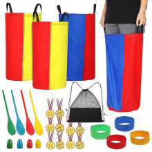 Egg Spoon Race Game 1 Set Outdoor Carnival Reunions