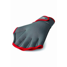 Speedo Aqua Fit Swim Gloves X-Large Coal/Red