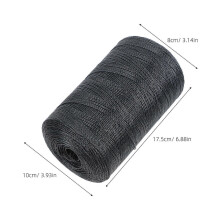 Green Nylon String Fishing Net Repair Twine 2 Rolls Durable Braided