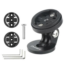 Deemount 28.6mm 1-1/8in Headset Top Cap Mount for DJI Garmin Bryton Wahoo Black