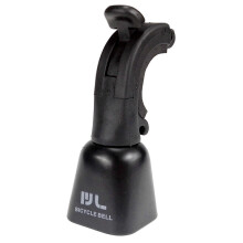 Campanello per bicicletta MTB in rame impermeabile con volume regolabile e design compatto per manubrio, nero
