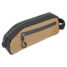 Borsa da telaio per bicicletta, borsa portaoggetti anteriore triangolare per fotocamera per mountain bike, resistente, carica il pacchetto