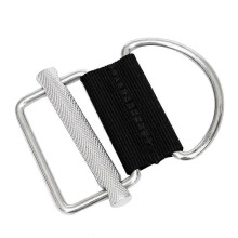 Fibbia per cinghia sidemount da immersione in acciaio inossidabile, accessori per BCD da 50 mm