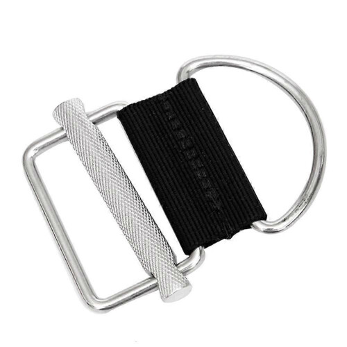Inoxidable Acero Buceo Buceo Sidemount Webbing Correa Hebilla 50mm BCD Accesorios