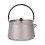 Camping Kettle 800ml Ultralight Rustproof Titanium for Hiking Backpacking Coffee Brewing 1
