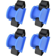 4PCS Portable Fishing Rod Holders for Railings Bridge Ship Guardrails Blue