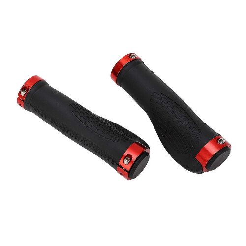 2Pcs Replacement Electric Scooter Grip Silicone Anti-Slip Red Solid Normal