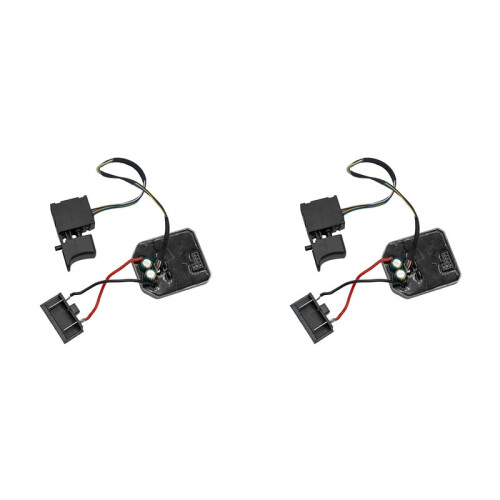 2X for Dayi Brushless Lithium Electric Hammer Control Board with  Lithium Electric Impact Drill Controller