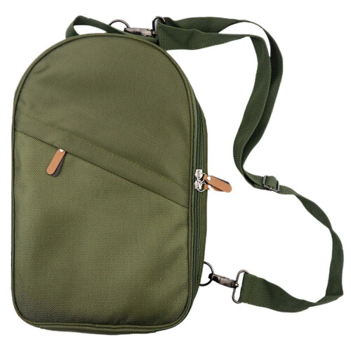 Large Capacity Camping Cookware Bag Adjustable Strap Multi-Compartment Utensil Organizer