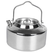 Stainless Steel Camping Kettle Fast Boil Lightweight Pot Outdoor Cooking Hiking Picnic