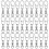 Stainless Steel Heavy Duty Swivels Rustproof Smooth Rotation Quick Change Lure 30 Pack 1