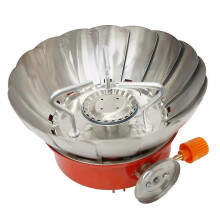 Corta viento Exterior Mini Portátil Pequeño Tarjeta Cocina Cabeza Picnic Escalada Viajar Plegable
