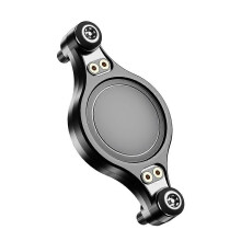 Airtag Bike Mount Hidden Bracket Waterproof Case Locator Holder Black