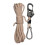 JiaWei 4mm Tent Guy Rope Portable Camping Backpack Khaki MmZ 1