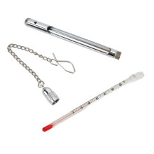 Fly Fishing Thermometer Stream Water Temperature Measurement Tool