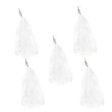 Foldable Mesh Fishing Trap Net 5Pcs Nylon Iron Multi 8.50X2.30X2.30CM