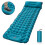Yo-Inflating Camping Colchón Único/Doble Cama con Pie Bomba Impermeable Compacto 1