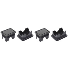 4 Uds ABS Negro Caja Trasera del Maletero Cubierta Protectora Ajuste para Ram 1500 2018 2019 2020 2021 Accesorios de Coche
