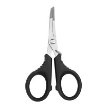 Multifunctional Fishing Pliers PE Line Cutter Hook Remover Scissors Black
