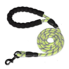 (green, 0.8CM 300CM) Strong Nylon Dog Leash, 120-300cm, Breakaway Quick Release, Soft Padded Handle, Reflective Stripes for Small Medium Large Breeds