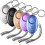 5 Pack 140db Personal Security Alarm Keychain with LED Light 1