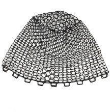 Black Strong Tough Rubber Landing Net Lightweight Portable for Fishing Lover