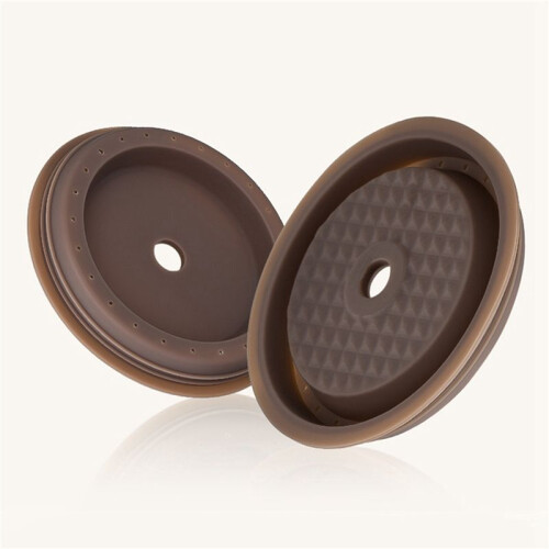 4PCS Reusable Cap for  Vertuo and VertuoLine Capsules Refillable and Compatible Silicone 2