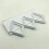 2X Dumplings Maker 3 Triangle Mould for Pierogies Press Samosa Ravioli Dumpling Pie Empanada Meatball Maker 3
