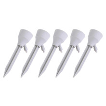 (white) stuks zelfwaterende prikkers, automatische druppelirrigatie, instelbare stroomregeling, voor potplanten binnen en buiten, kunststof