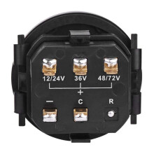 3X 12V / 24V / 36V / 48V / 72V LED Cyfrowy WskaźNik Baterii Wodoodporny Miernik Miernika WskaźNik Baterii dla Go-Lf Ca-Rt